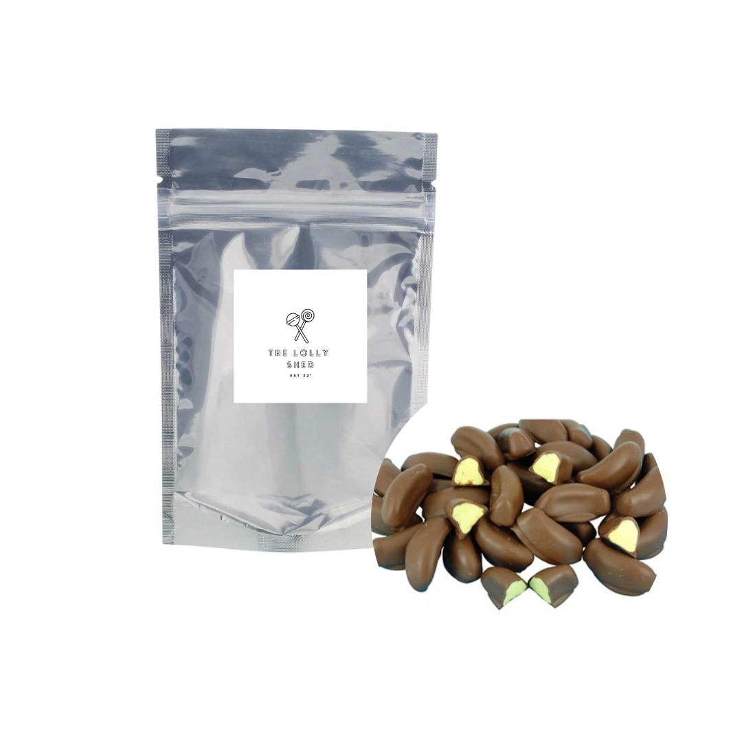 Mini Bag Chocolate Coated Bananas