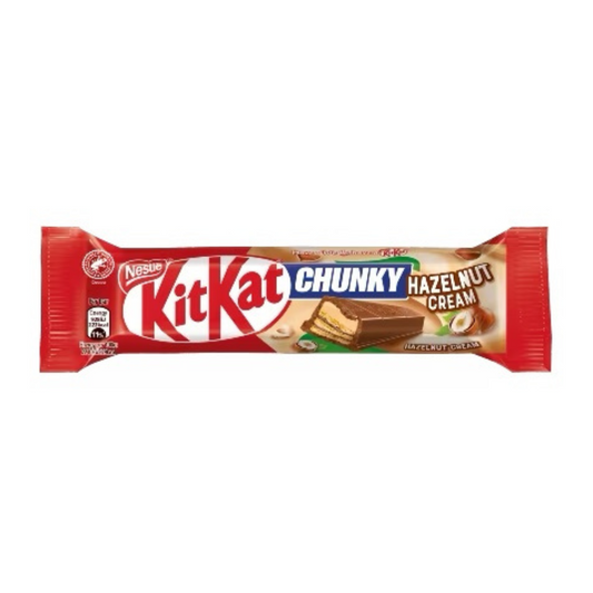 UK KitKat Chunky Hazelnut Cream
