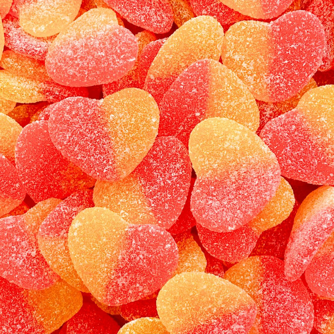 Mini Bag Peach Hearts