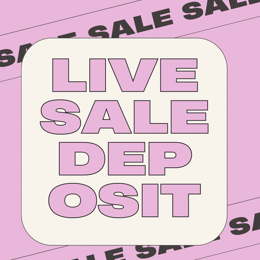 Live sale deposit