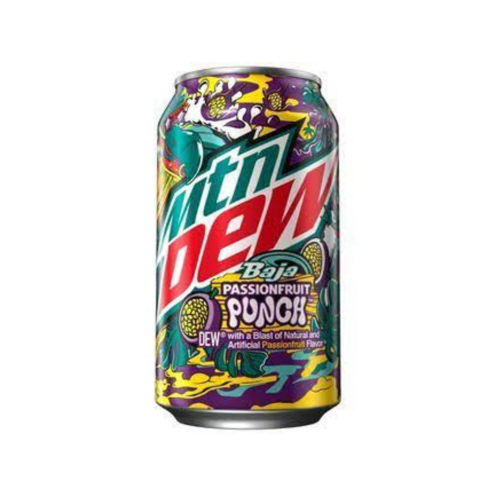 Mountain Dew Baja Passionfruit Punch – The Lolly Shed