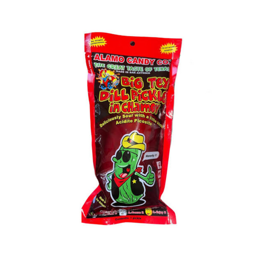 Big Tex Dill Pickle in Chamoy