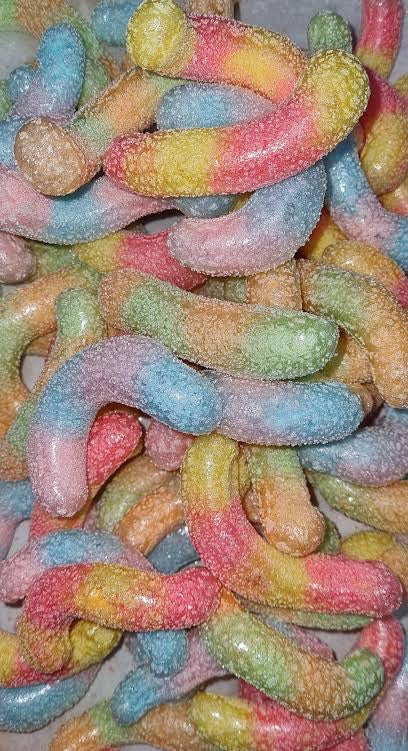 Freeze Dried Sour Worms