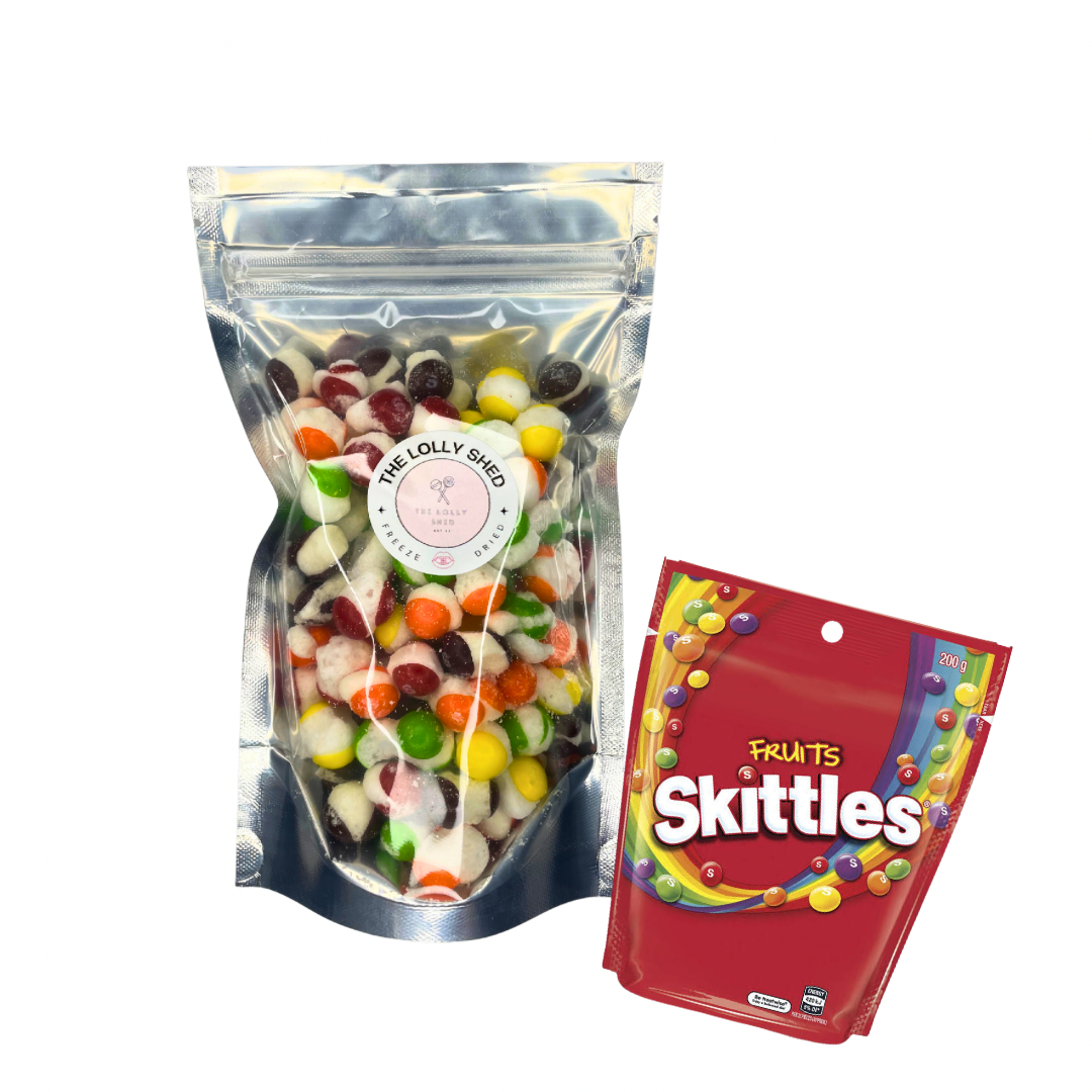 Freeze Dried Skittles – The Lolly Shed