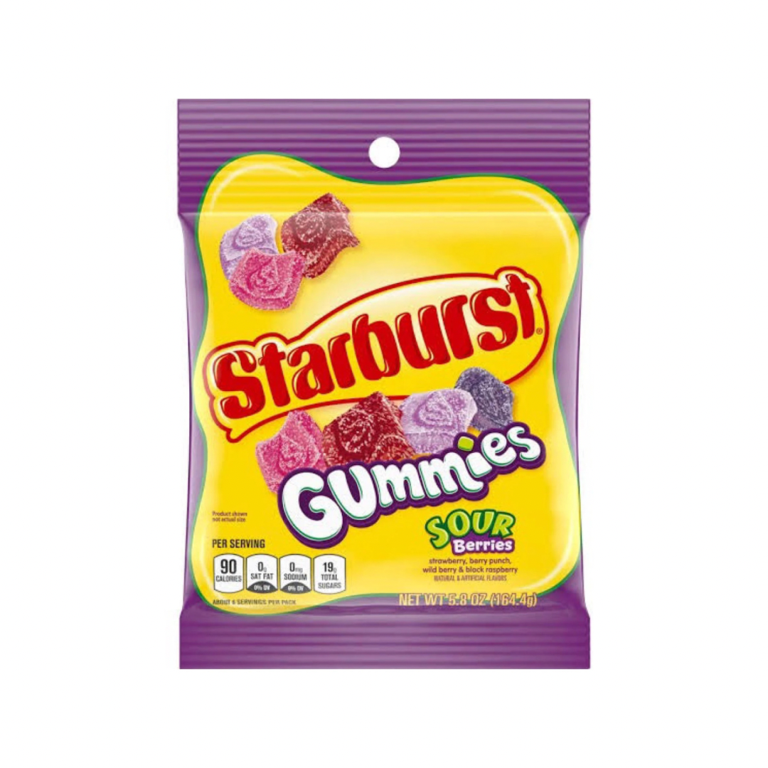 Starburst Gummies Sour Berries