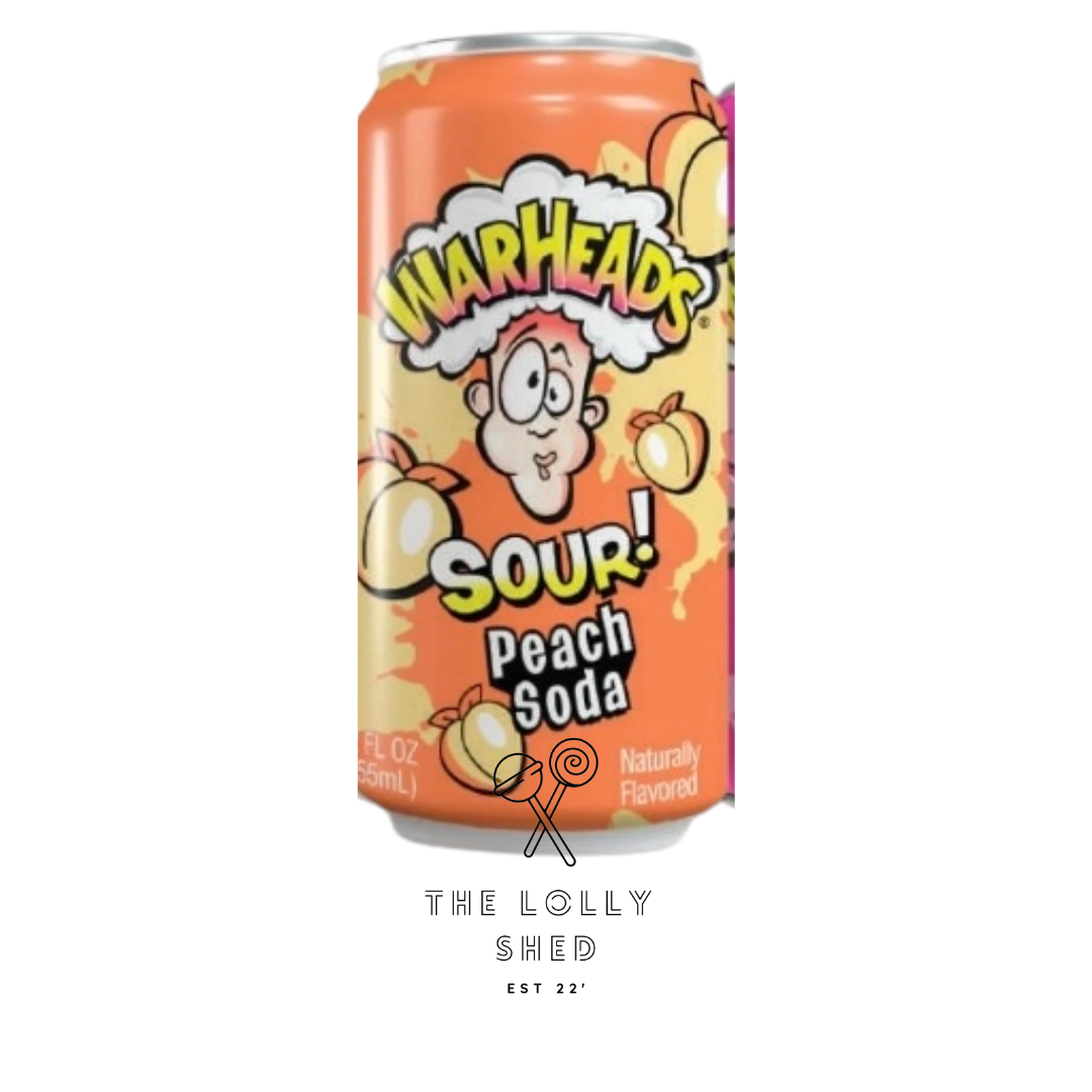 Warheads Sour Peach Soda