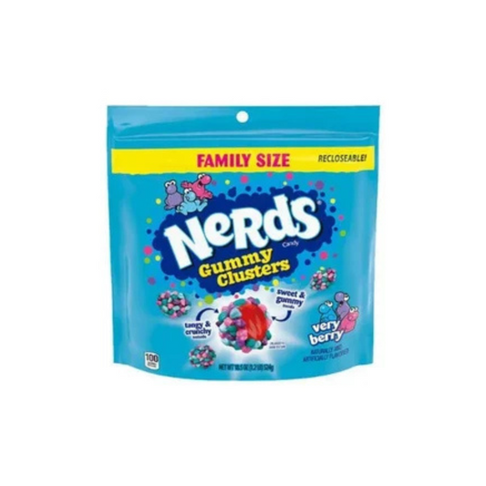 Nerds Gummy Clusters Family Size Very Berry