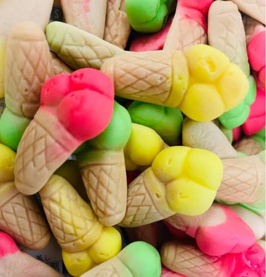 Mini Bag Gummy Ice Cream Cones