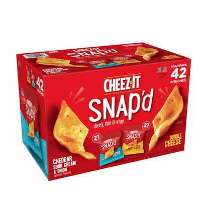 Cheez It Snap’d Snack Bags