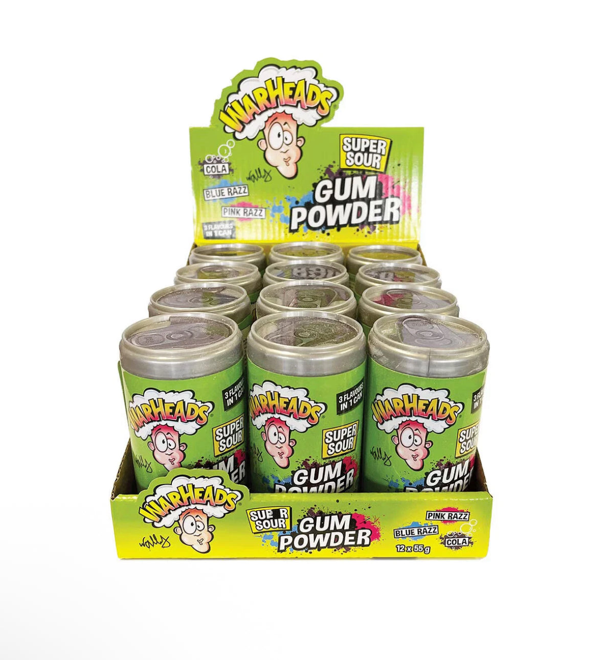 Warheads Gum Powder