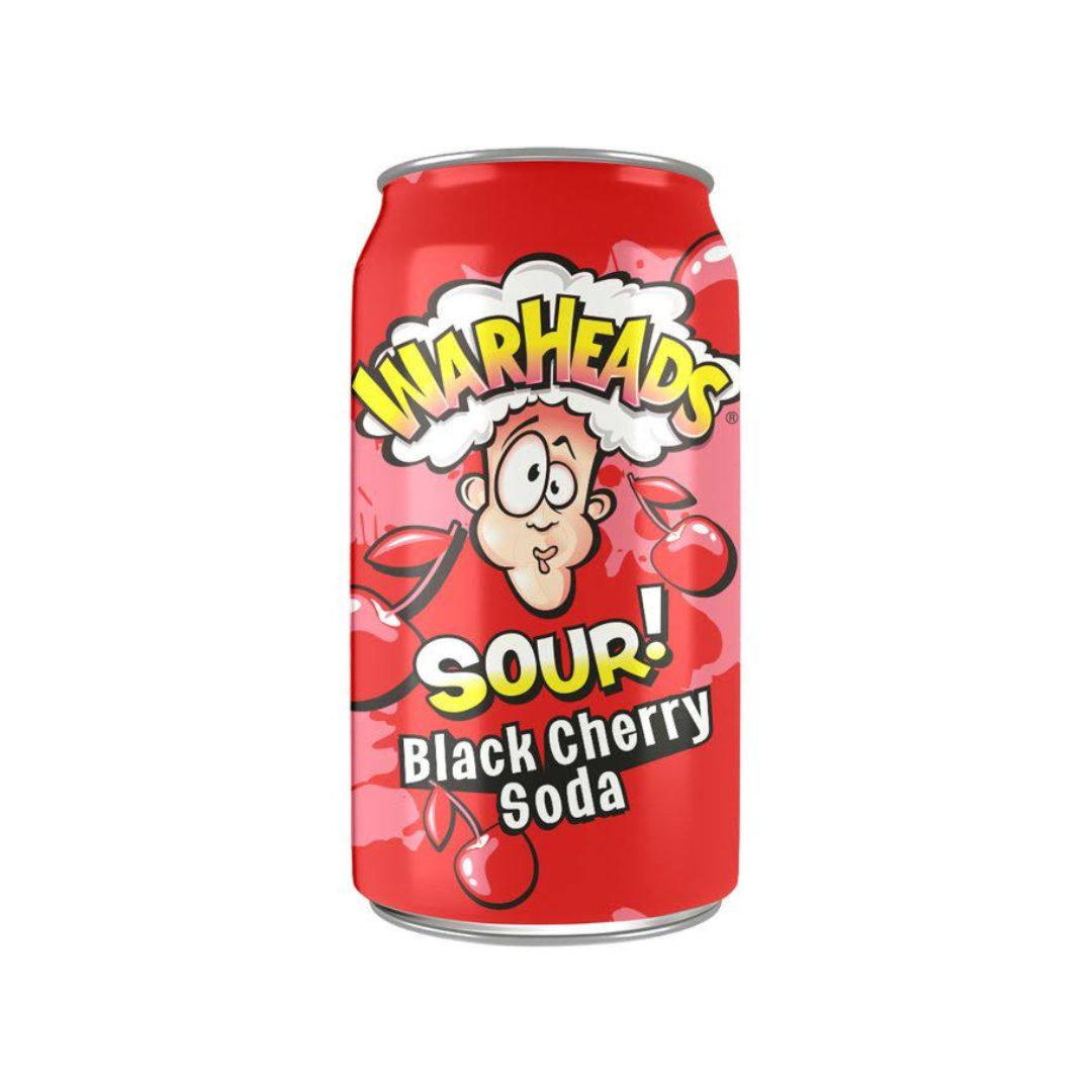 Warhead Sour Black Cherry Soda