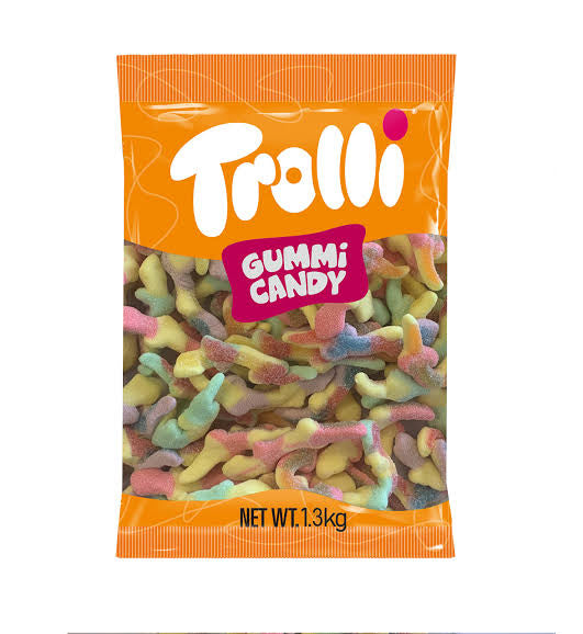 Bulk Trolli Mini Sour Geckos 1.3kg