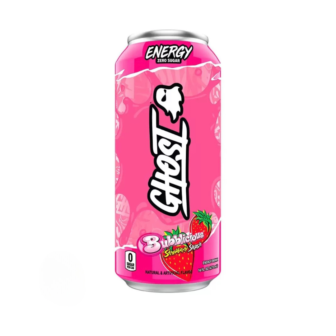 Ghost Energy Bubblicious Strawberry Splash