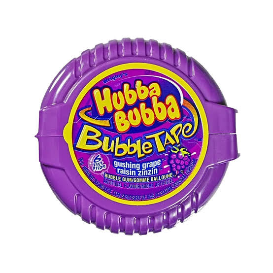 Hubba Bubba Tape Grape (bb 28-10-23) – The Lolly Shed