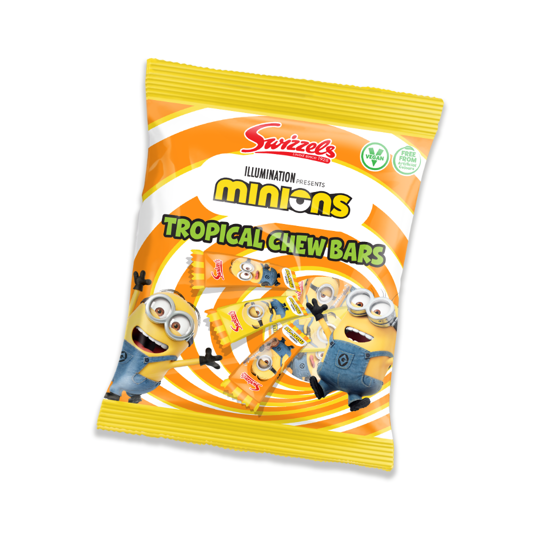 Swizzles Tropical Chew Bars Minions