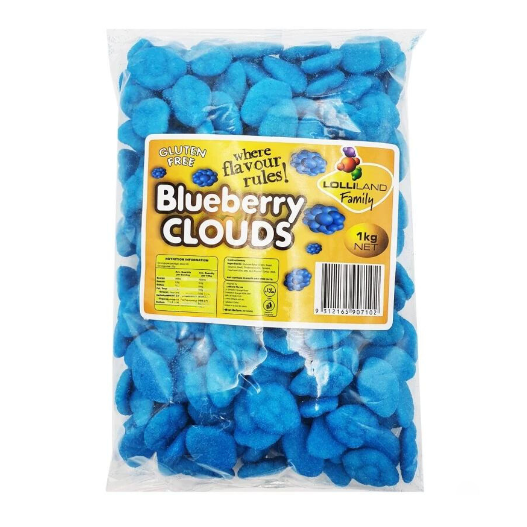 Bulk Blueberry Clouds 1kg – The Lolly Shed