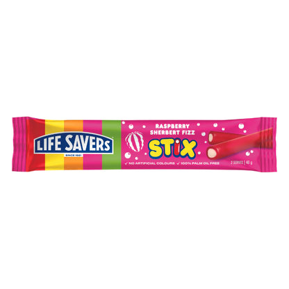 Life Savers Raspberry Sherbet Fizz Stix