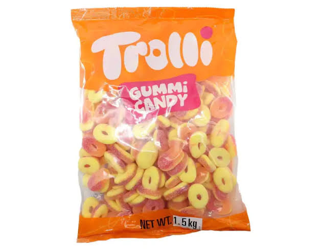 Bulk Trolli Peach Rings 1.5kg