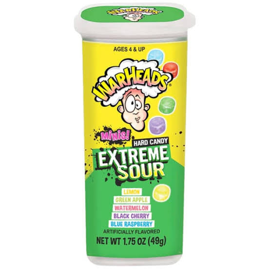 Warhead Mini Extreme Sour Hard Candy