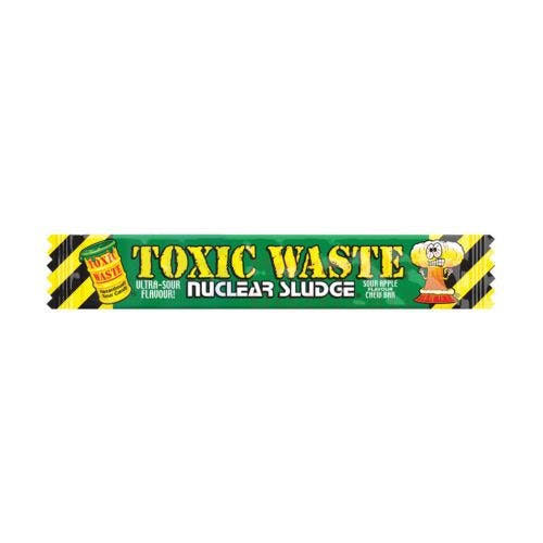 Toxic Waste Neclear Sludge Sour Apple Chew Bar