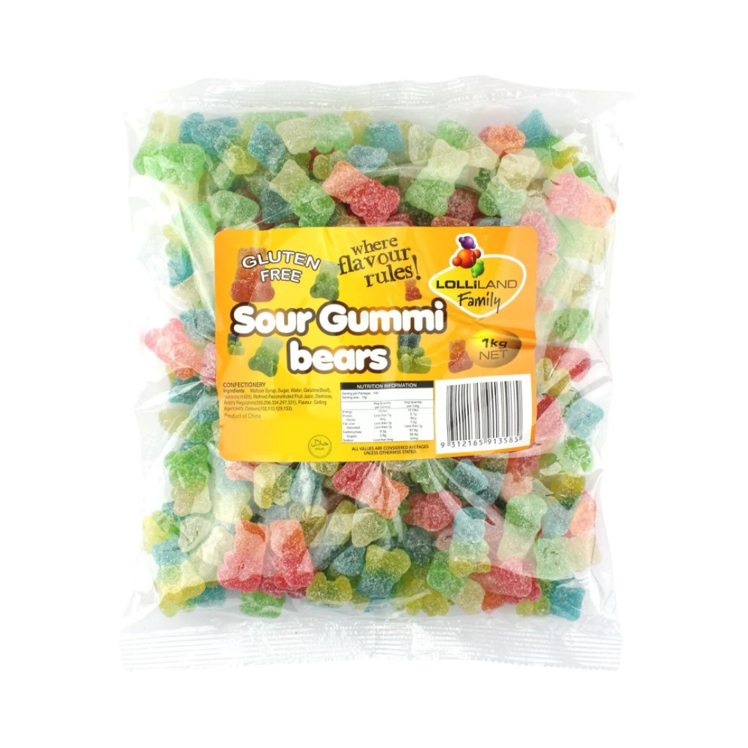 Bulk Sour Gummi Bears