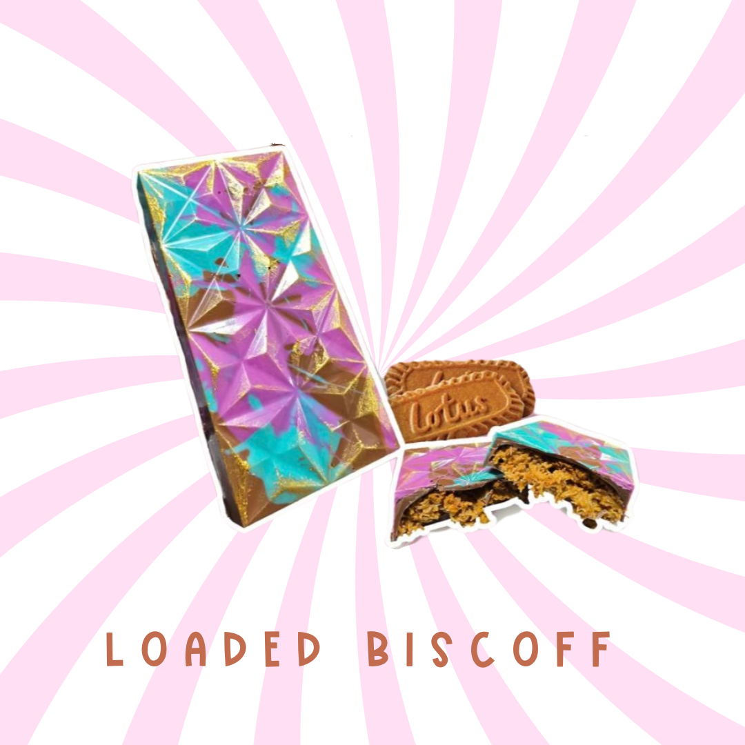 Viral Dubai Chocolate Bar Loaded Biscoff