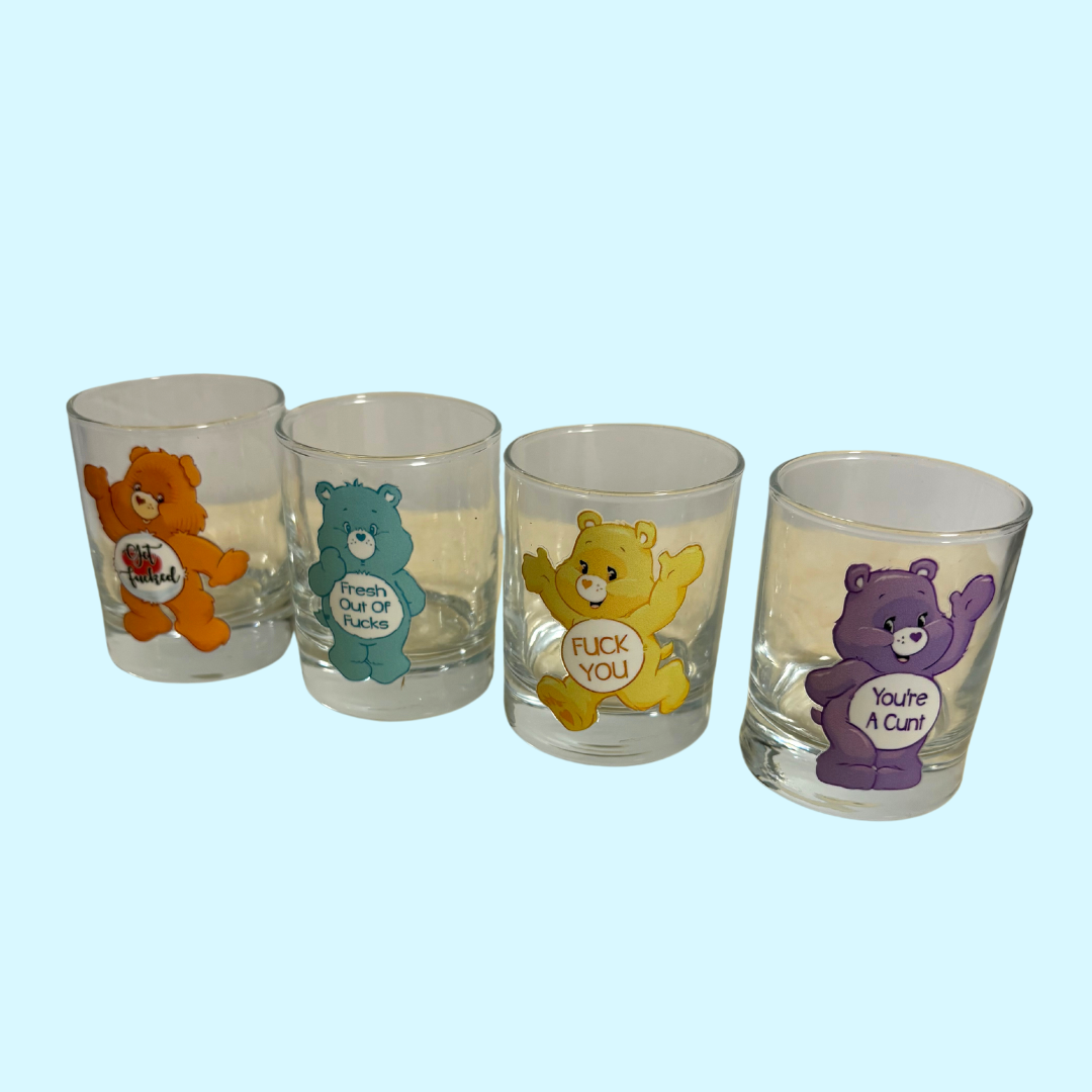 SWEARBEAR Shot Glass Set 3