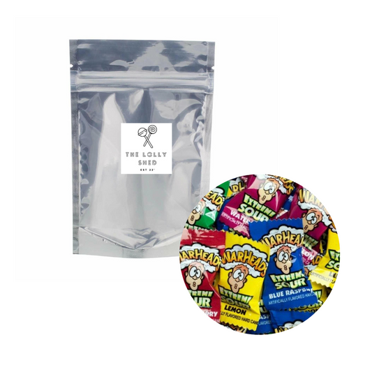 Mini Bag Warheads Extreme Sour Hard Candy