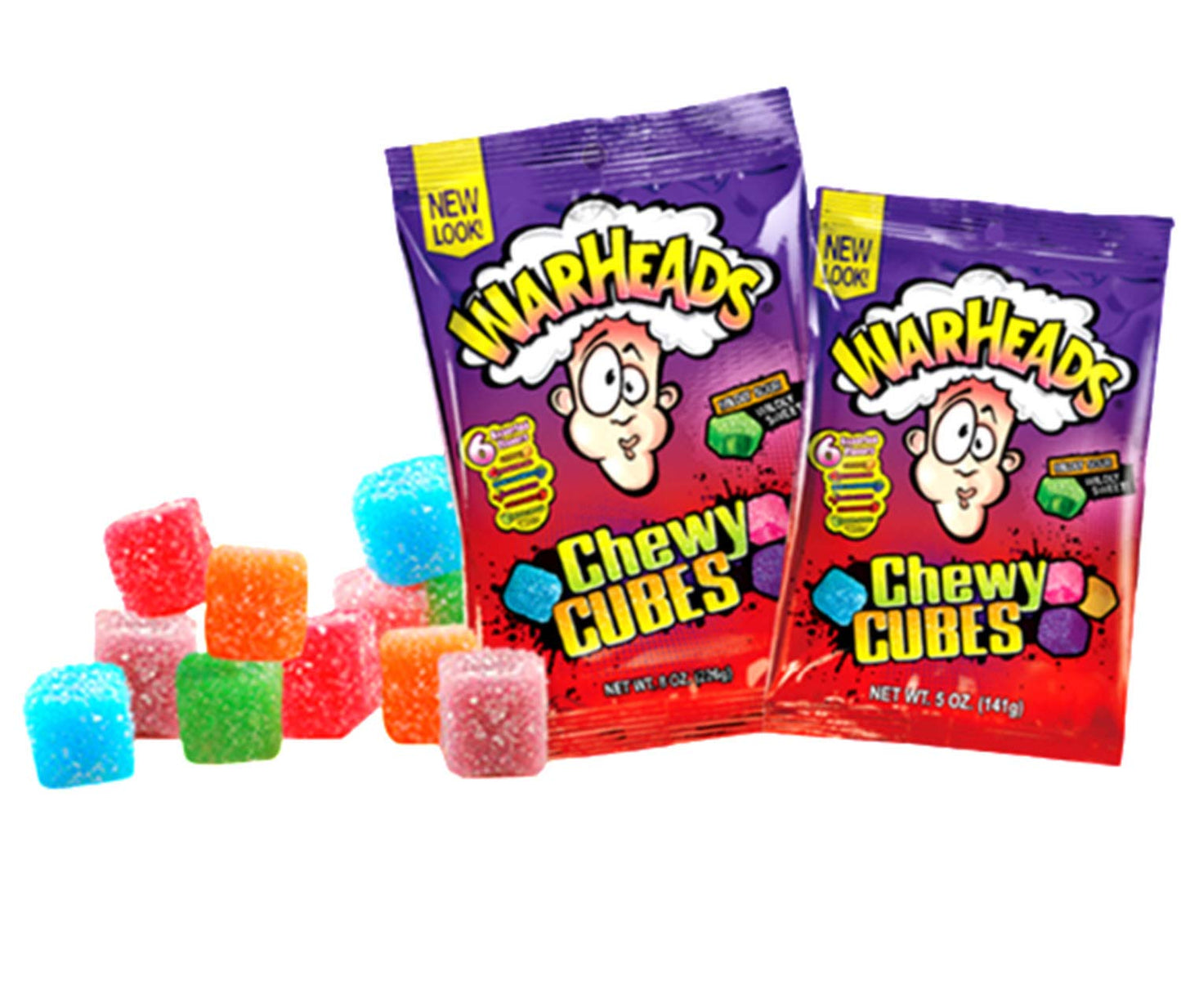 Warheads Chewy Cubes