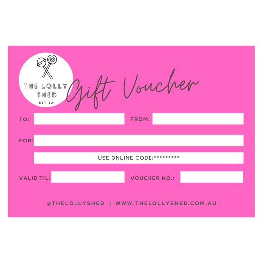 The Lolly Shed Gift Voucher