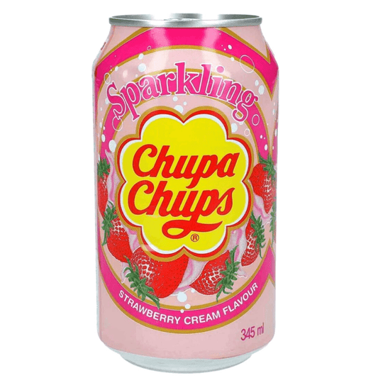 Strawberry & Cream Chupa Chups Soda