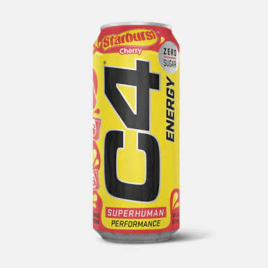 C4 Energy Drink Starburst Cherry