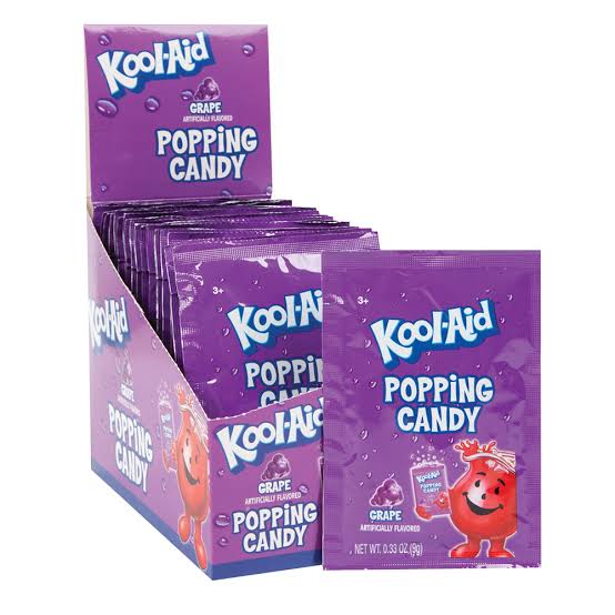 Kool Aid Popping Candy Grape