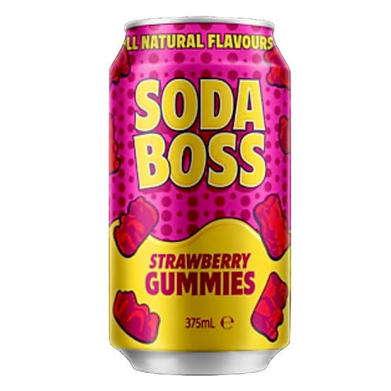 Soda Boss Strawberry Gummies