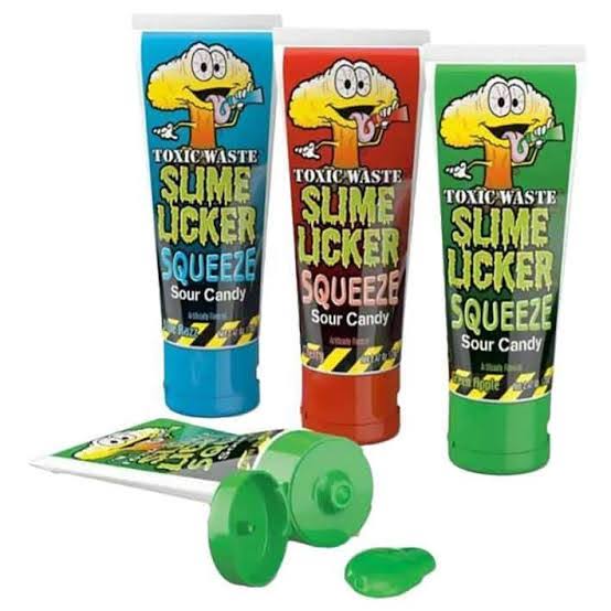 Toxic Waste Slime Licker Squeeze Candy