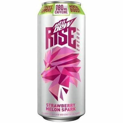 Mountain Dew Rise Energy Strawberry Melon Sharp