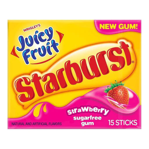 Juicy Fruit - Starburst Strawberry