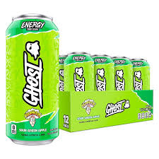 Ghost Energy Drink Warhead Green Apple