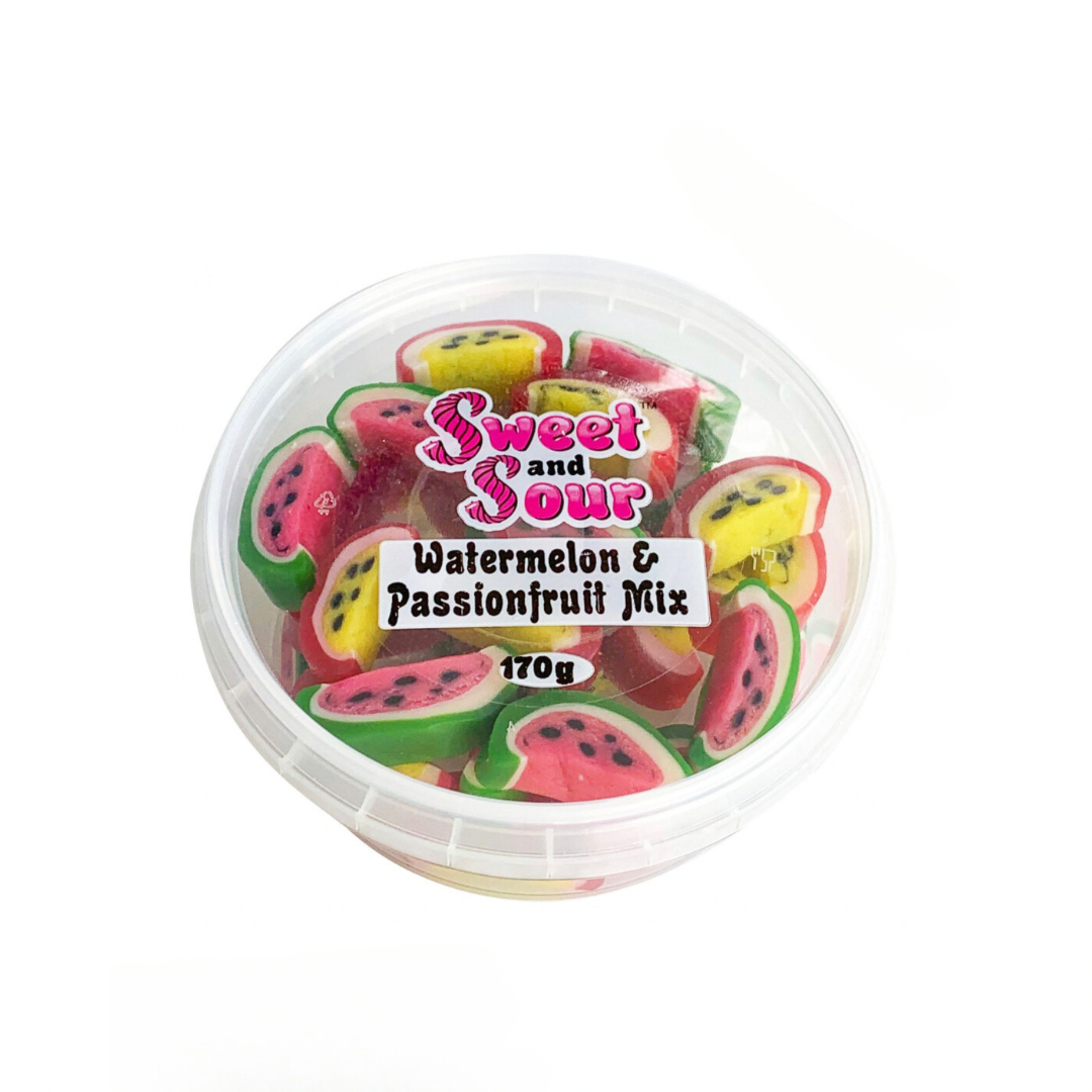 Sweet & Sour Watermelon & Passionfruit Mix